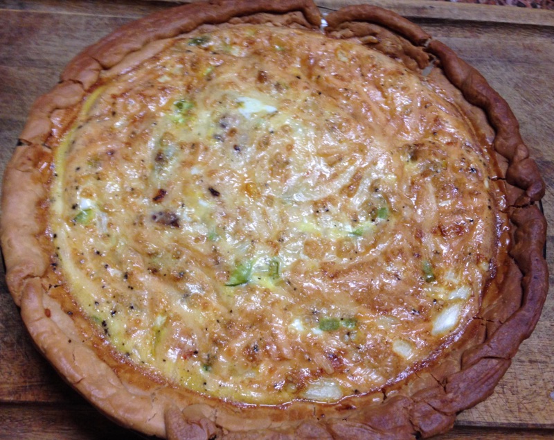 Dirty Rice Quiche