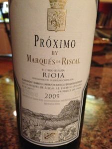 Red Wine Bottle of Rioja