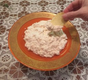 Shrimp Dip served with Ruffles or Crackers
