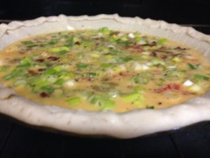 Unbaked pie