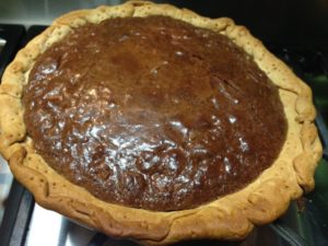 Southern Comfort Chocolate Pie www.diningwithmimi.com