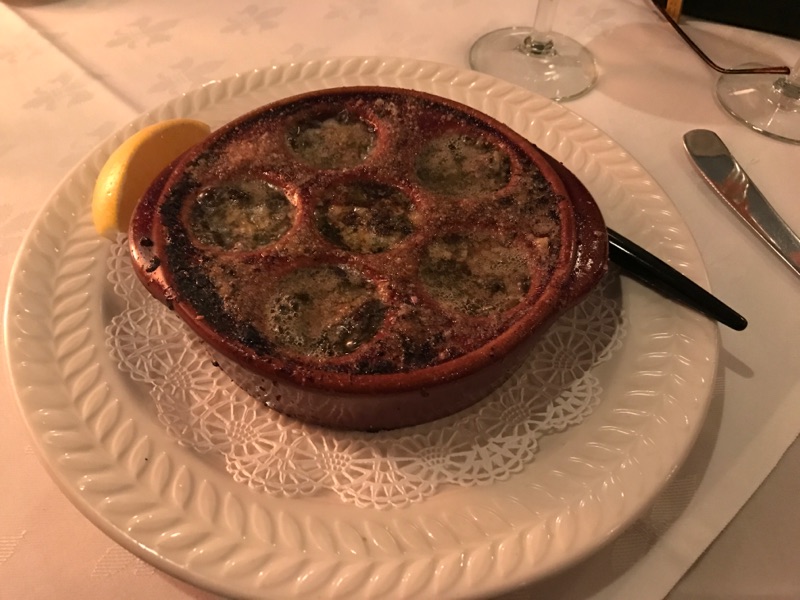 Escargot de Bourgogne, Six Burgundy Snails in Shallot, Garlic and Herb Butter