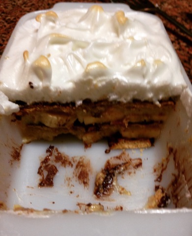 Chocolate Crisps Banana Pudding Happy Dish of Chocolate Crisps Banana Pudding
