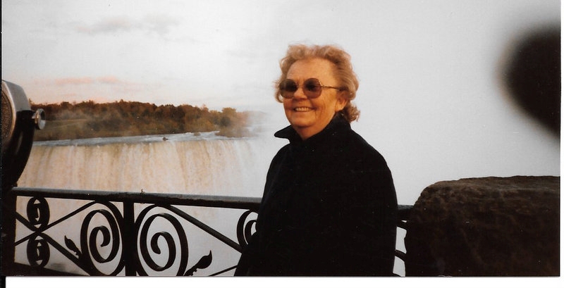 Niagara Falls with Grandmother Photo credit Lois Page