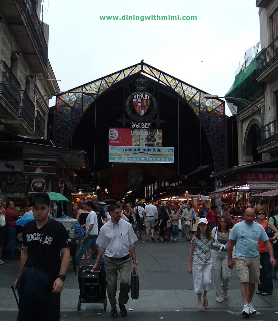 Barcelona Spain Marketplace