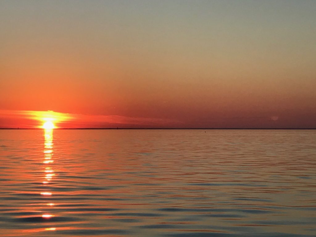 View from Fairhope of Mobile Bay