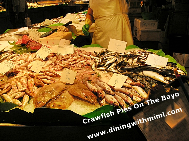 Fish Market Barcelona Spain