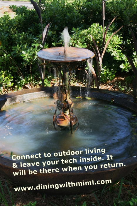 Fountain- Connect outdoors