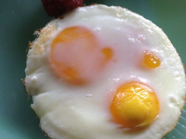 Farm Fresh Eggs prepared in oven
