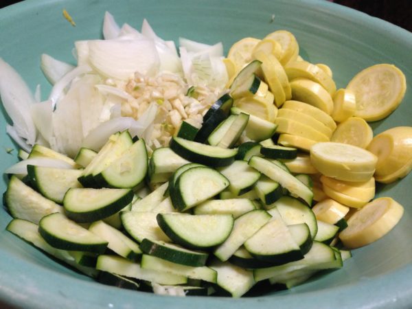 Vegetables in Bowl