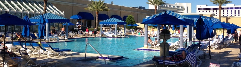 Beau Rivage Pool 24 Hours Coastal Mississippi www.diningwithmimi.com