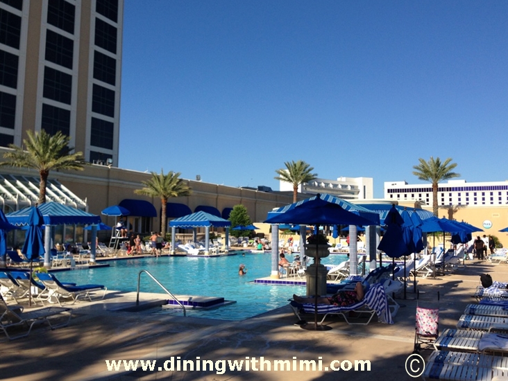 Beau Rivage Pool 24 Hours Coastal Mississippi www.diningwithmimi.com