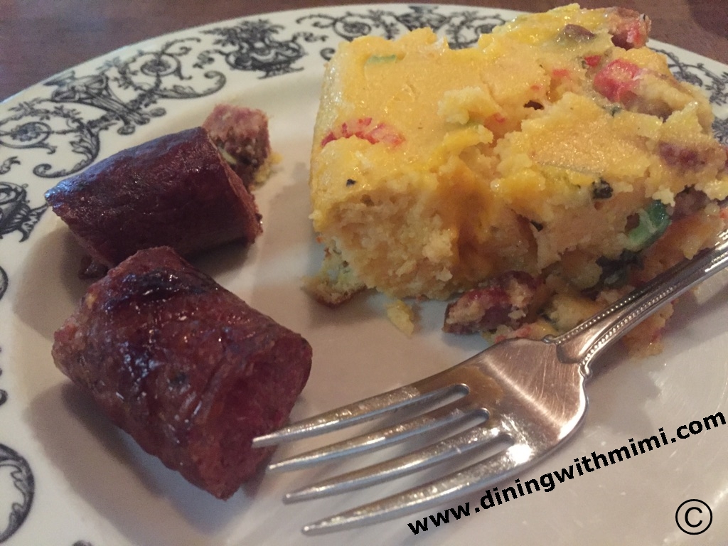 Breakfast Spicy Sausage Polenta Recipe