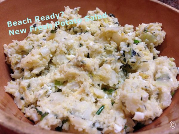 Beach Ready? New Fresh Potato Salad www.diningwithmimi.com