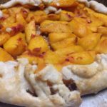 Rustic Peach Tart www.diningwithmimi.com