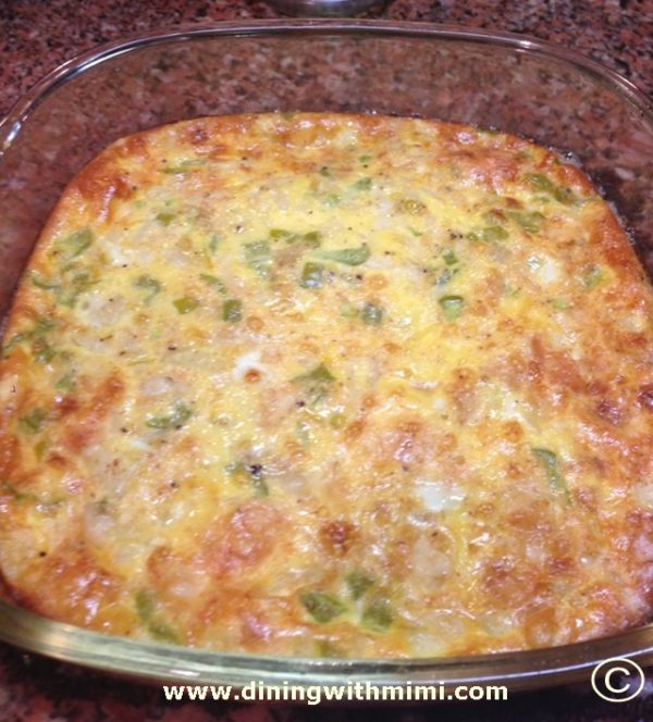 Manchego Frittata Mimi Style www.diningwithmimi.com