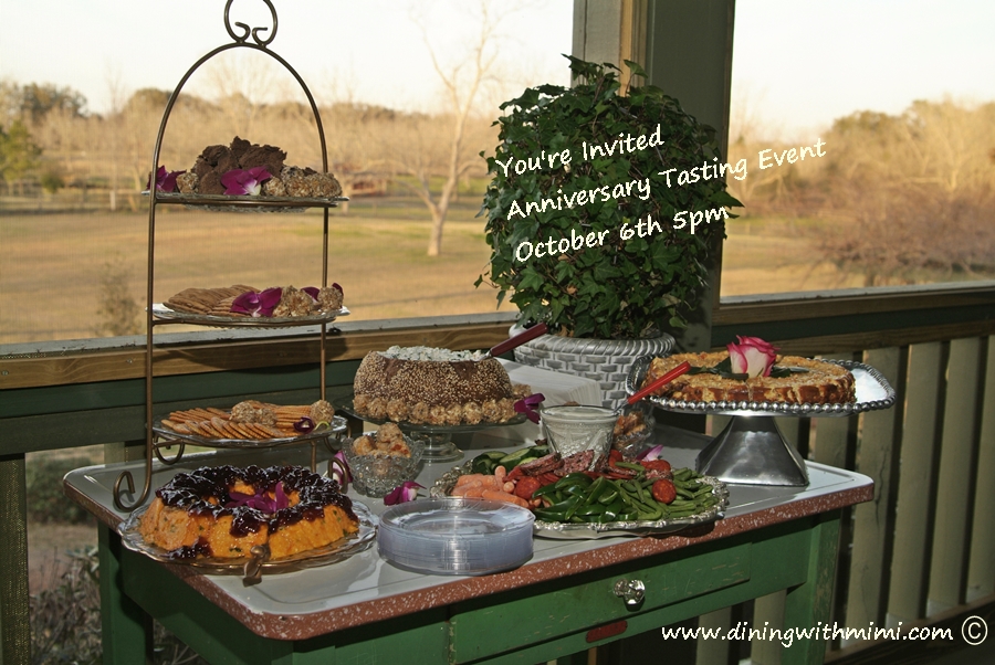 Anniversary Tasting Event www.diningwithmimi.com