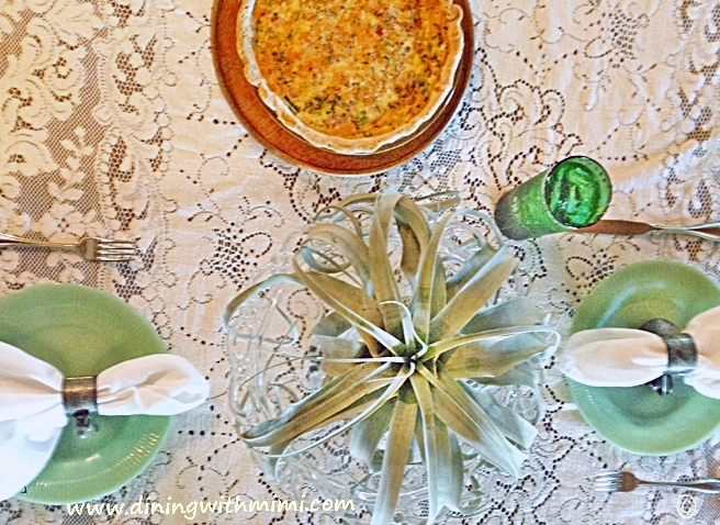 Quiche Albacore Tuna Spiced Up? Wow! www.diningwithcom.com