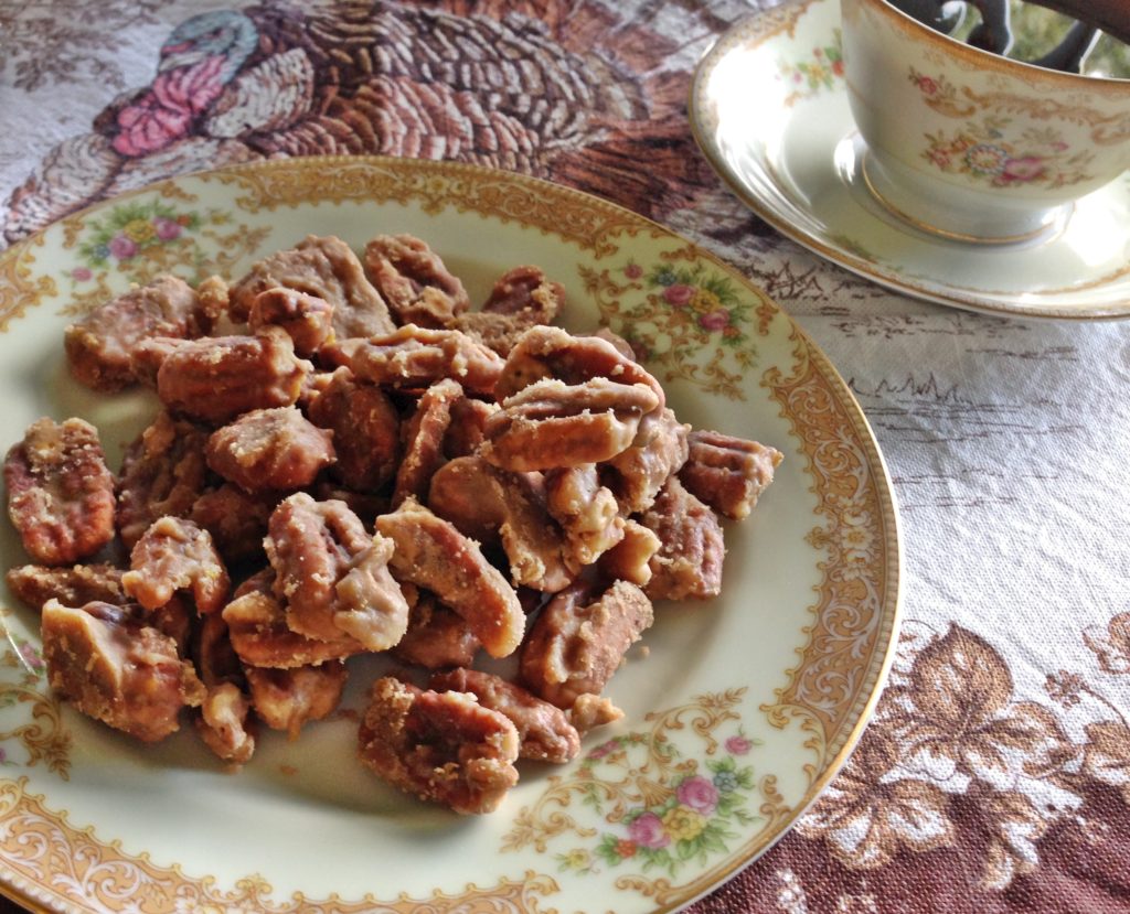 Homemade Candied Pecans for Dining WIth Mimis Favorite Desserts for Entertaining www.diningwithmimi.com