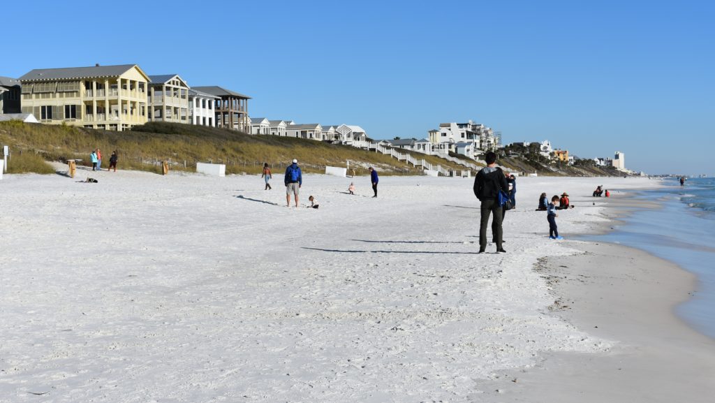 Seaside Beach Wintry day Songwriters Festival 2018 www.diningwithmimi.com