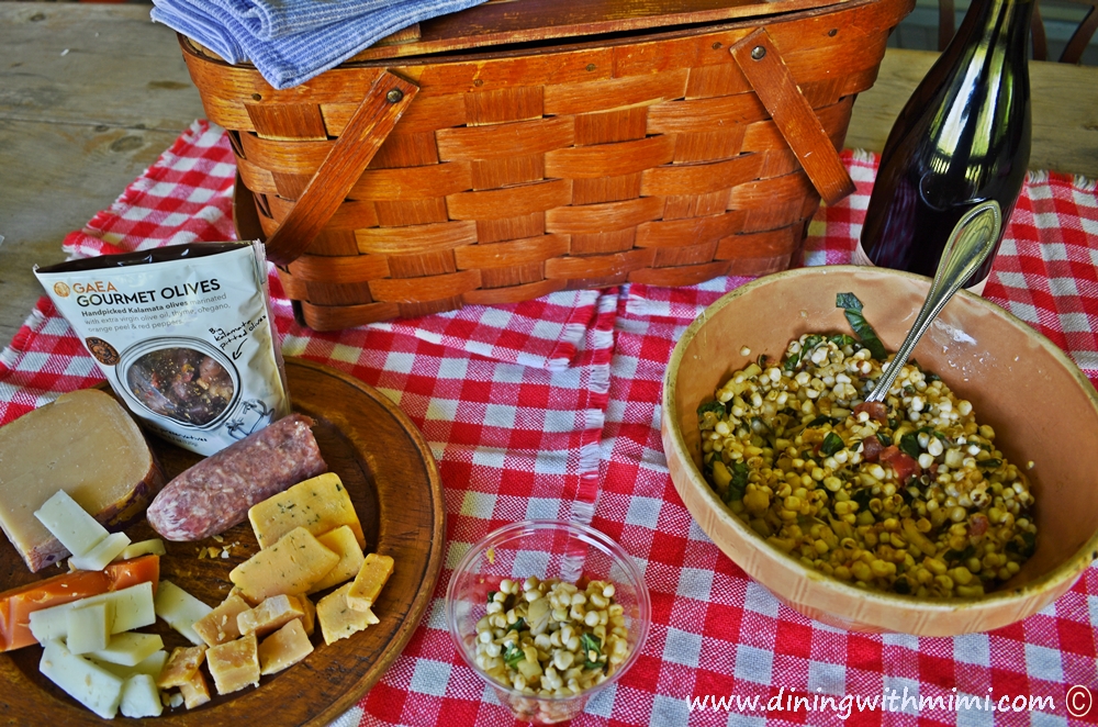 Picnic Worthy Roasted Poblano Corn Salad