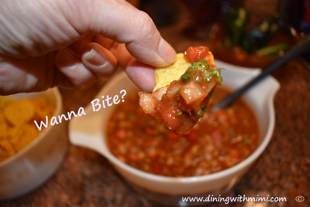 Smoky Roasted Poblano, Tomatillo and Tomato Salsa