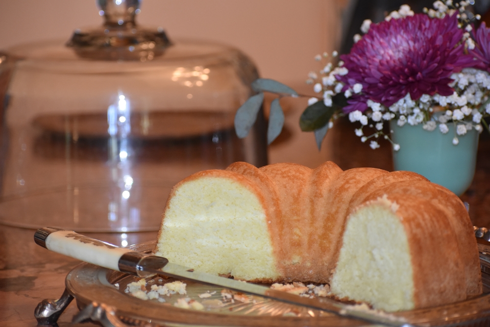 Pound Cake reward for My Fearless Sous Chef in Training www.diningwithmimi.com
