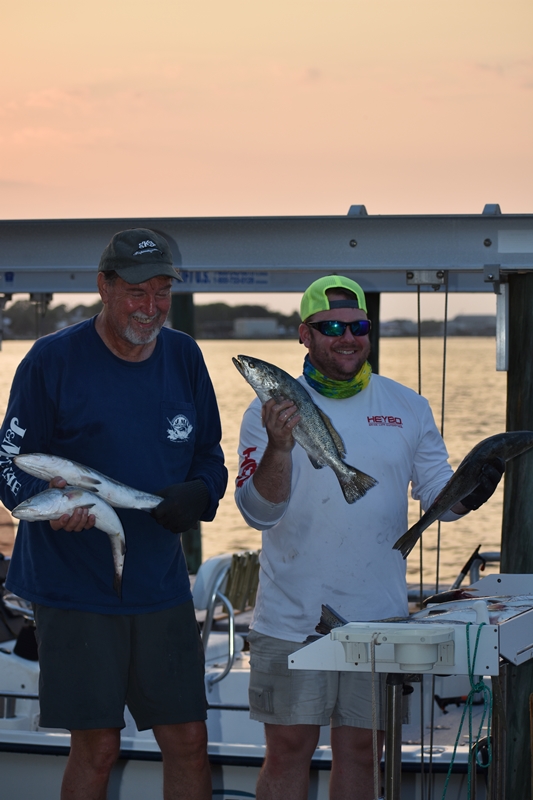 Fishermen who Unwind on Dauphin Island www.diningwithmimi.com