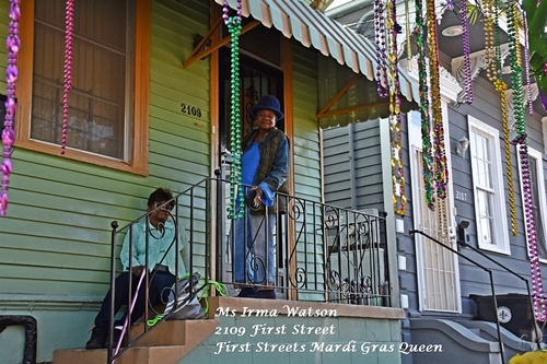 Queen of Mardi Gras Tree Need a quickie- Drop into New Orleans for 48 hours www.diningwithmimi.com