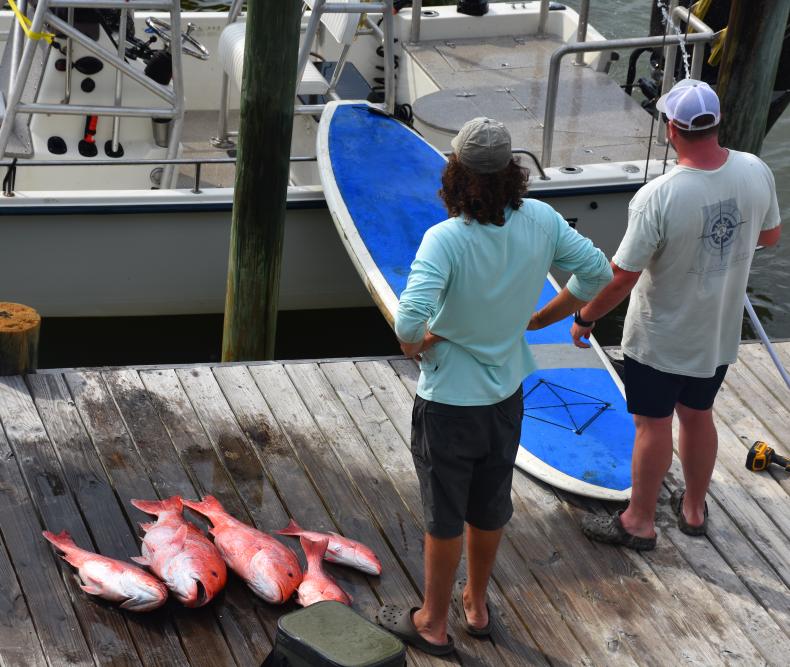 Downtime Snapper, fun and fishing Dauphin Island www.diningwithmimi.com